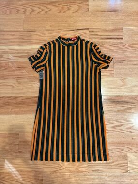 plus size orange tank dress STAUD Hopper Dress